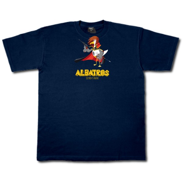 T-shirt - Fruit of the loom 205 g/m² - Albatros corsaire de l'espace