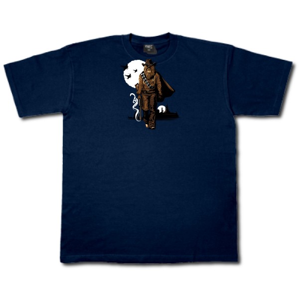 T-shirt - Fruit of the loom 205 g/m² - Space Cow-Boy