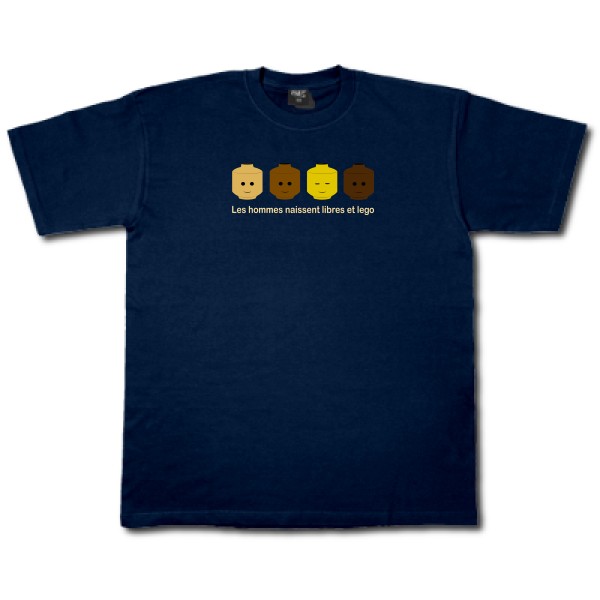 T-shirt - Fruit of the loom 205 g/m² - libre et légo
