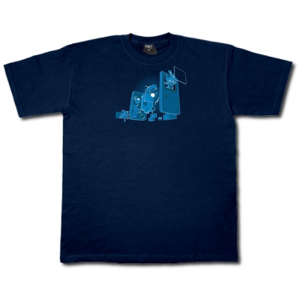 T-shirt - Fruit of the loom 205 g/m² - Old school Gamer