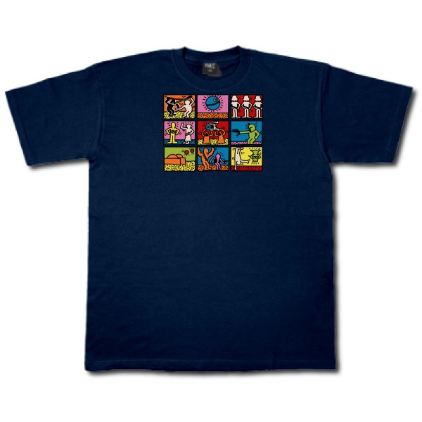 T-shirt - Fruit of the loom 205 g/m² - K. Haring SW