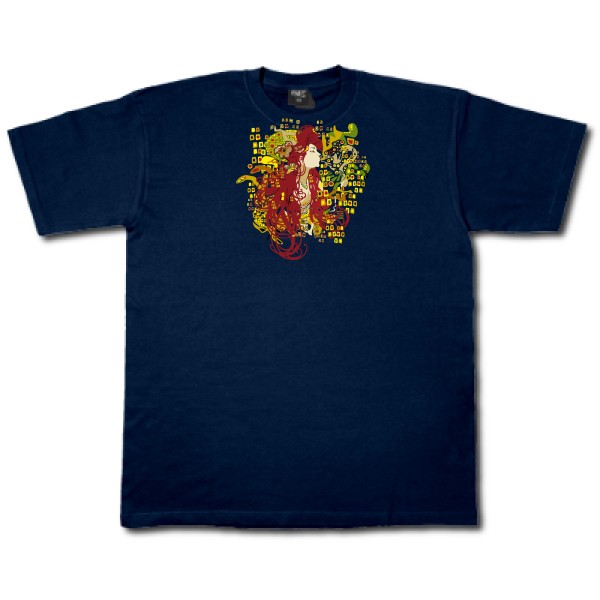 T-shirt - Fruit of the loom 205 g/m² - opium