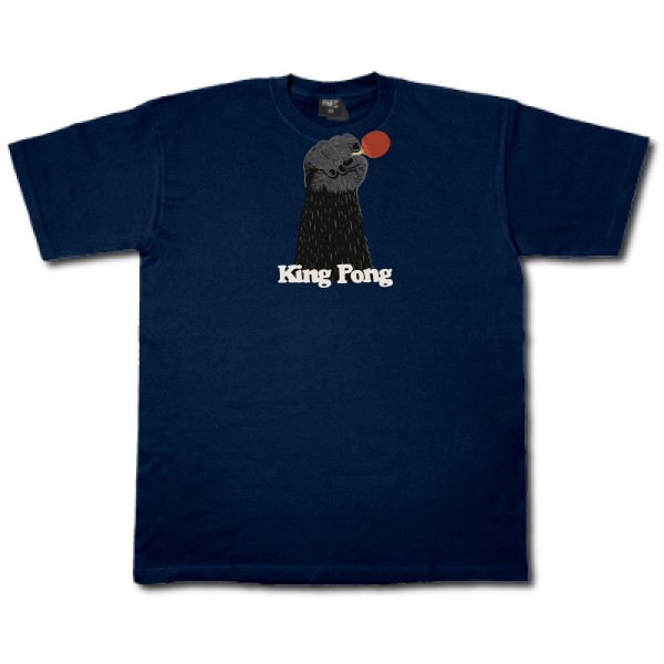 T-shirt - Fruit of the loom 205 g/m² - King Pong