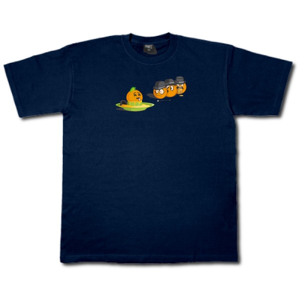 T-shirt - Fruit of the loom 205 g/m² - Orange mécanique 2