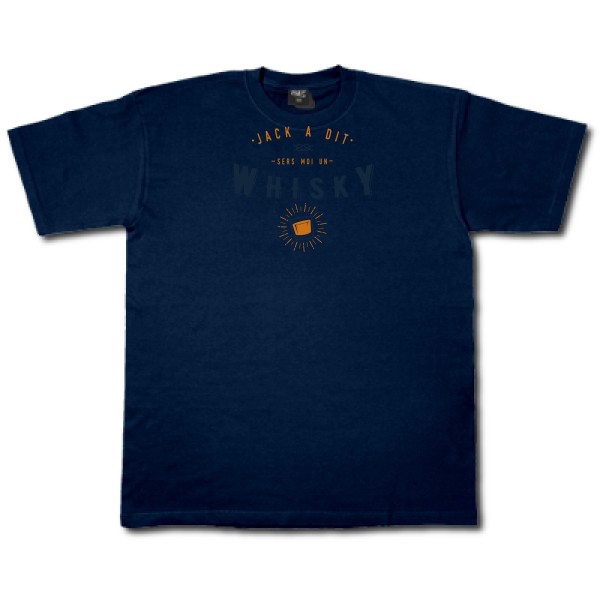 T-shirt - Fruit of the loom 205 g/m² - Jack a dit whiskyfun