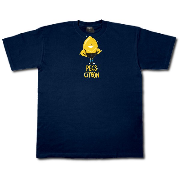 T-shirt - Fruit of the loom 205 g/m² - Pecs Citron