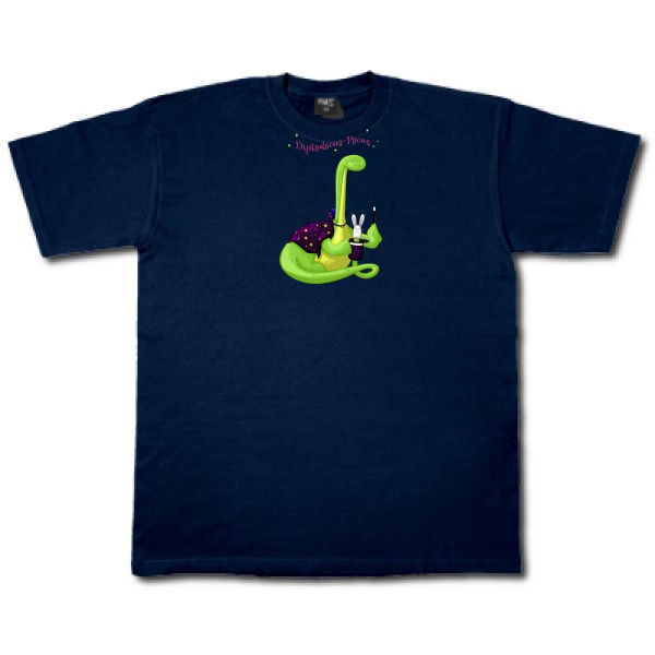 T-shirt - Fruit of the loom 205 g/m² - Diplodocus Pocus
