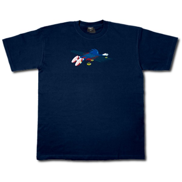 T-shirt - Fruit of the loom 205 g/m² - Sonic is dead !!!
