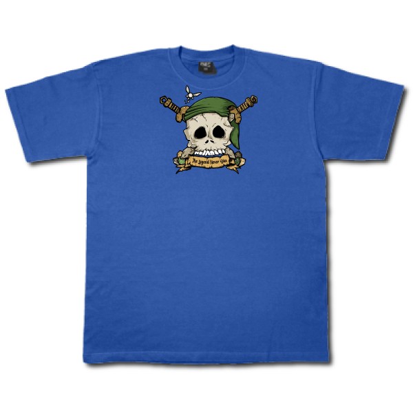 T-shirt - Fruit of the loom 205 g/m² - Zelda Skull