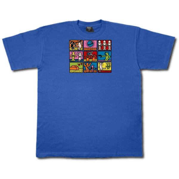 T-shirt - Fruit of the loom 205 g/m² - K. Haring SW