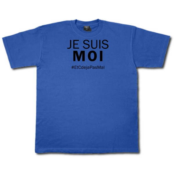 T-shirt - Fruit of the loom 205 g/m² - Je suis moi