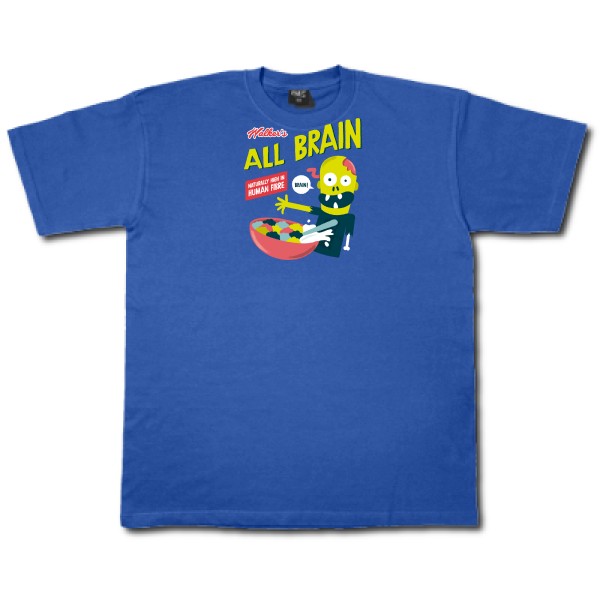 T-shirt - Fruit of the loom 205 g/m² - All brain
