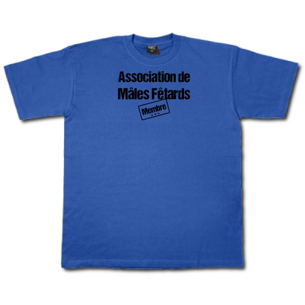 T-shirt - Fruit of the loom 205 g/m² - Association de Mâles Fêtards