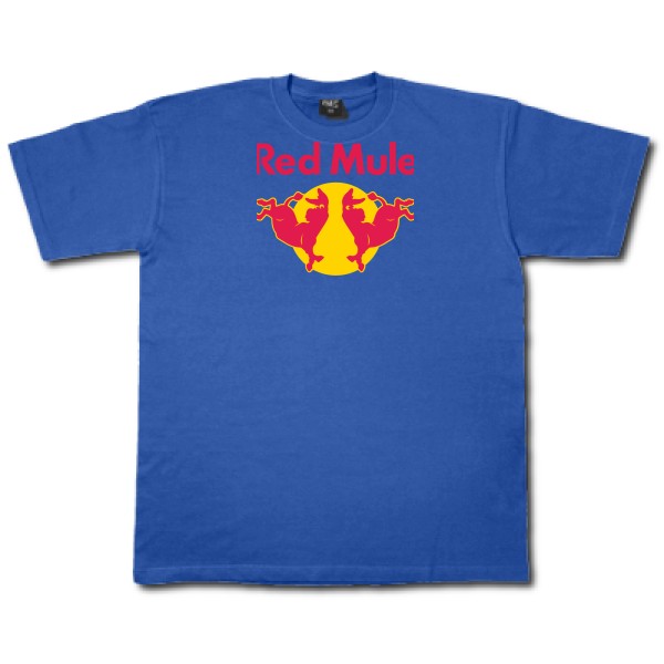 T-shirt - Fruit of the loom 205 g/m² - Red Mule
