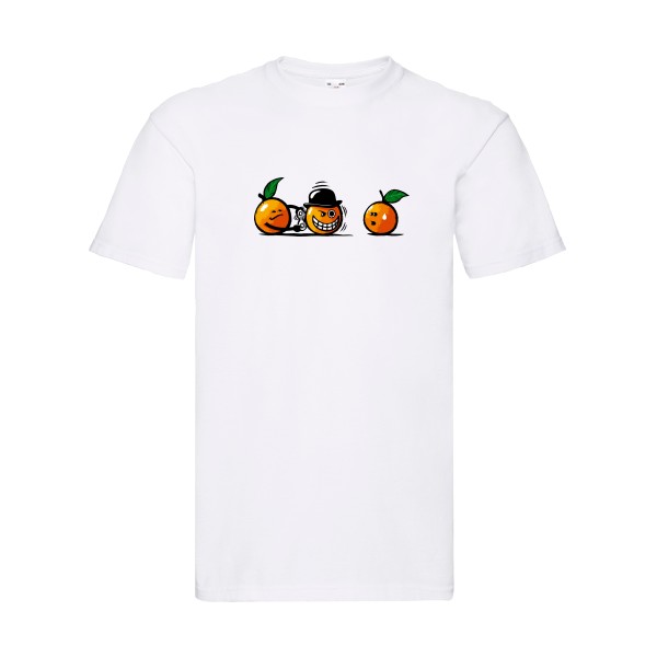 T-shirt - Fruit of the loom 205 g/m² - Orange Mécanique