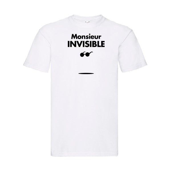T-shirt Homme original - monsieur INVISIBLE -