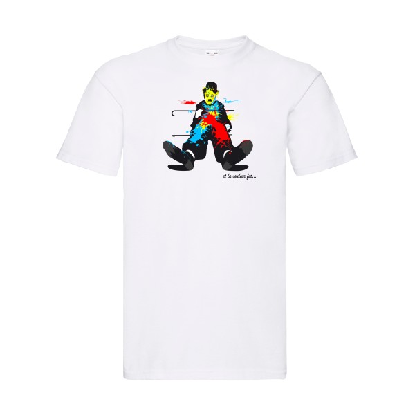 et la couleur fut -T-shirt original Homme -Fruit of the loom 205 g/m² - thème original