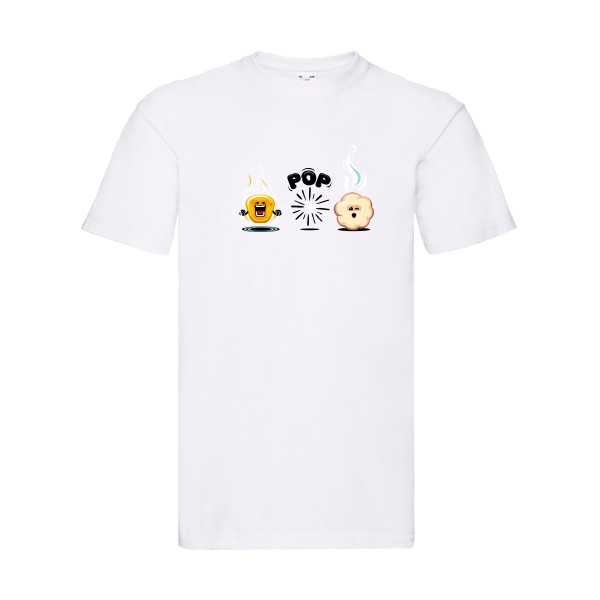 King of the POP -T shirt humoristique -Fruit of the loom 205 g/m²