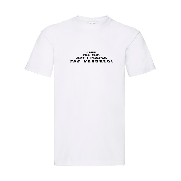 Jedi -T-shirt guerre des étoiles Homme -Fruit of the loom 205 g/m² -thème  star wars - 