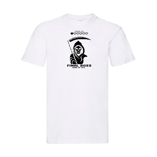 Destination Finale - T-shirt parodie  pour Homme - modèle Fruit of the loom 205 g/m² - thème film vintage et dark side -