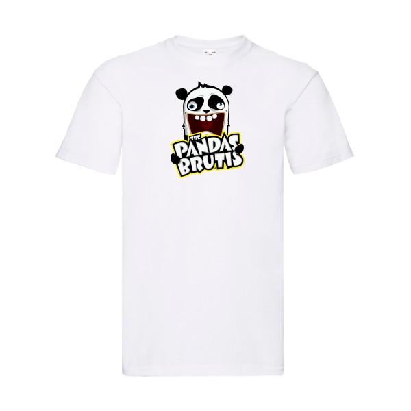 The Magical Mystery Pandas Brutis - t shirt idiot -Fruit of the loom 205 g/m²