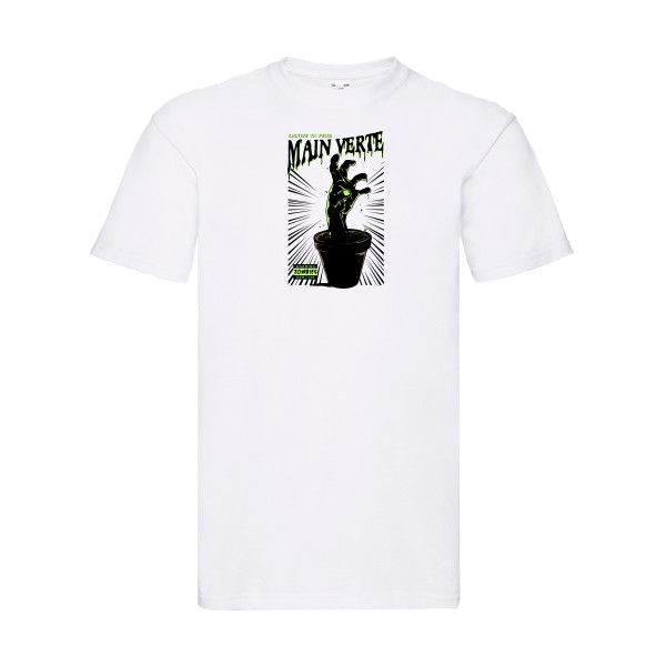 T-shirt original Homme  - Main verte - 