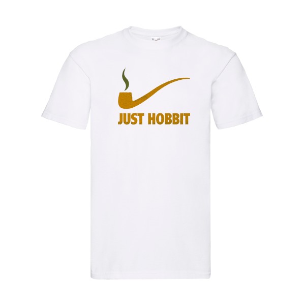 Just Hobbit - T-shirt seigneur des anneaux Homme - modèle Fruit of the loom 205 g/m² -thème cinema -