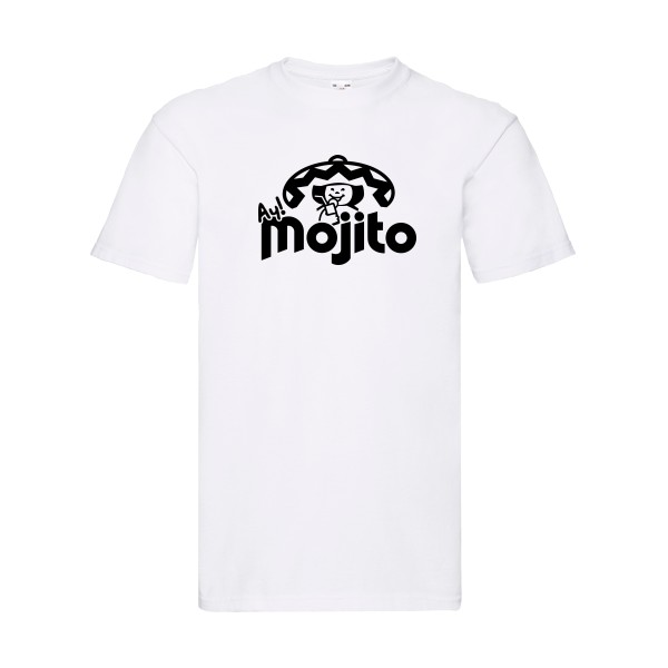 Ay Mojito! - Tee shirt Alcool-Fruit of the loom 205 g/m²