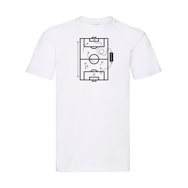 Tactique secrète - T shirt alccol humour Homme -Fruit of the loom 205 g/m²