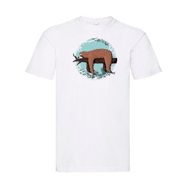 Home sleep home - T- shirt animaux- Fruit of the loom 205 g/m²