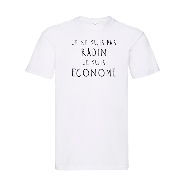 PICSOU - T-shirt geek Homme  -Fruit of the loom 205 g/m² - Thème humour et finance-