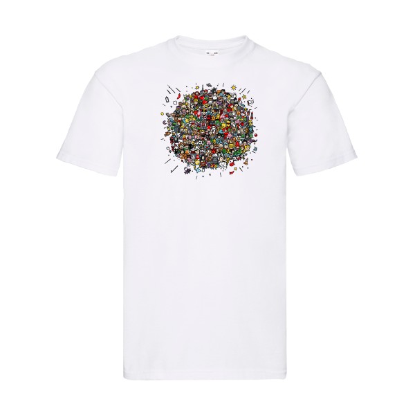 Planète Pop Culture- T-shirts originaux -modèle Fruit of the loom 205 g/m² -