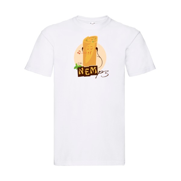 NEMp3-T shirt geek drole - Fruit of the loom 205 g/m²