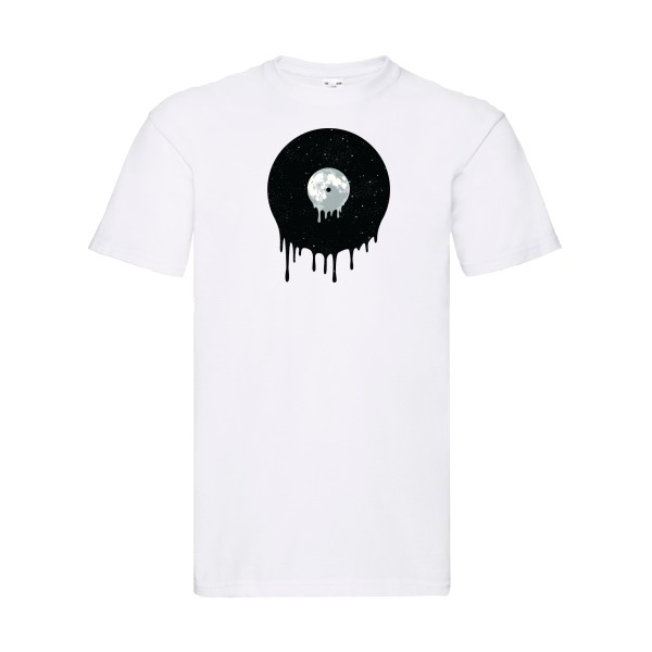 In the sky - T shirt original Homme - modèle Fruit of the loom 205 g/m² - thème musique -