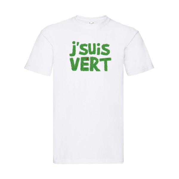T-shirt original Homme  - suis vert - 