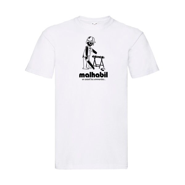 T-shirt Homme humour - Malhabil... - 
