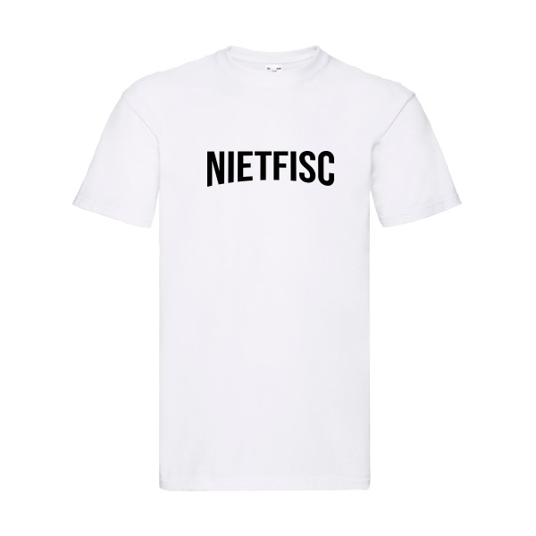 NIETFISC -  Thème tee shirt original parodie- Homme -Fruit of the loom 205 g/m²-