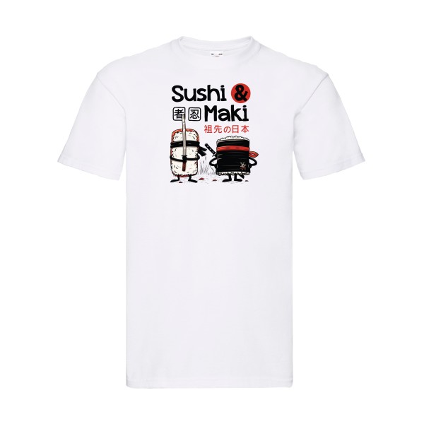 Sushi et Maki-Fruit of the loom 205 g/m² - T-shirts et sweats originaux -