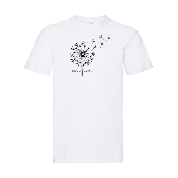 Make a wish-t shirt original - modèle Fruit of the loom 205 g/m² -