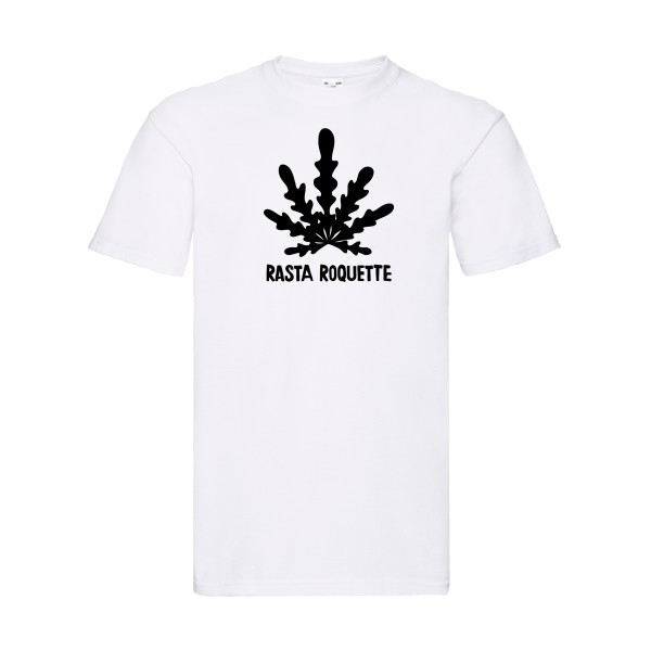 Rasta roquette - T-shirt rigolo - Thème t shirt  et sweat cuisine pour  Homme -