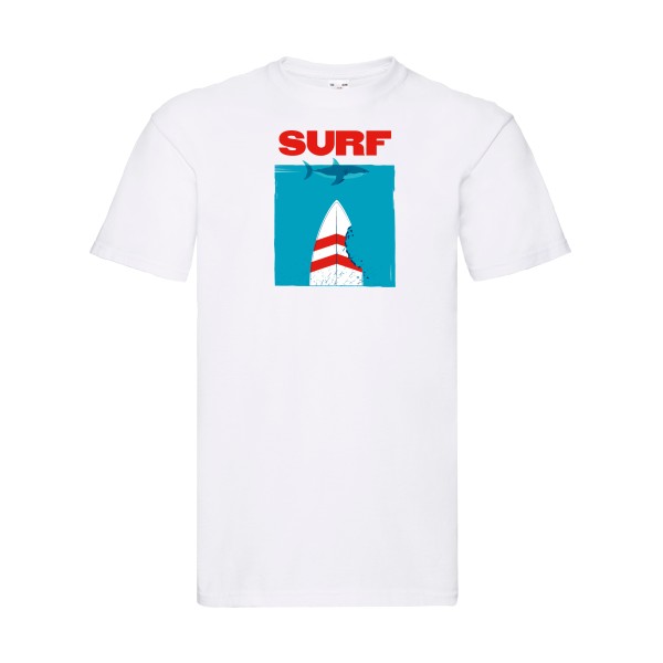 SURF -T-shirt sympa  Homme -Fruit of the loom 205 g/m² -thème  surf -