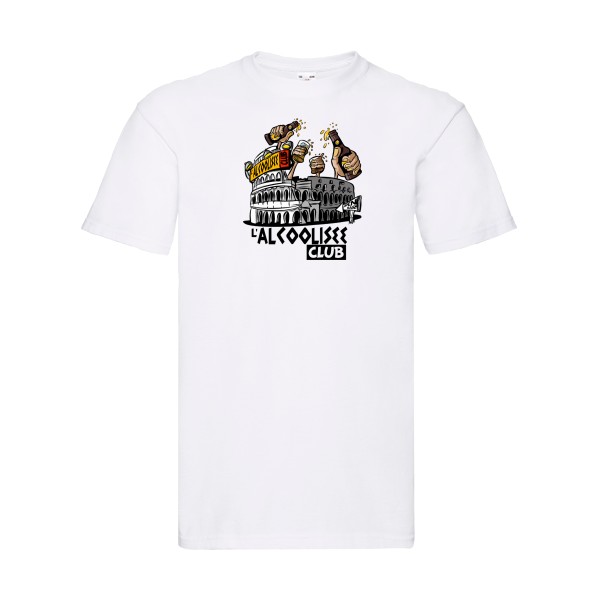 L'ALCOOLIZEE -T-shirt alcool humour Homme -Fruit of the loom 205 g/m² -thème alcool humour -