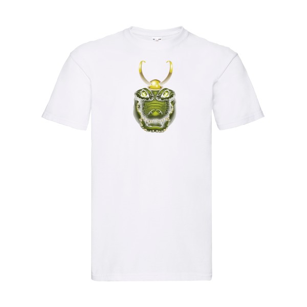 Alligator smile - T-shirt animaux -Fruit of the loom 205 g/m²