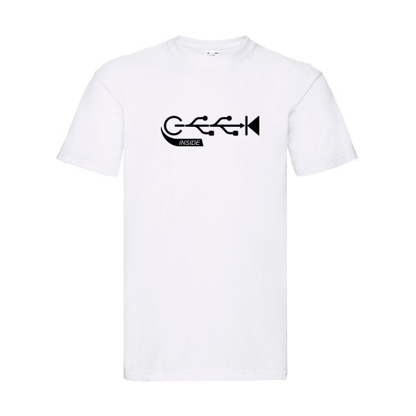 T-shirt Homme geek - Geek inside - 