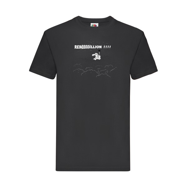 Rebeeeellion - T-shirt Homme - Thème animaux et dessin -Fruit of the loom 205 g/m²-