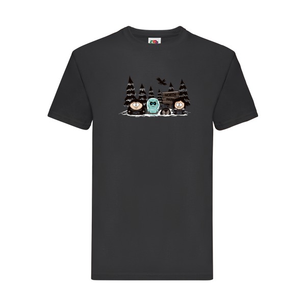 North Park - T-shirt montagne Homme - modèle Fruit of the loom 205 g/m² -thème humour  montagne-