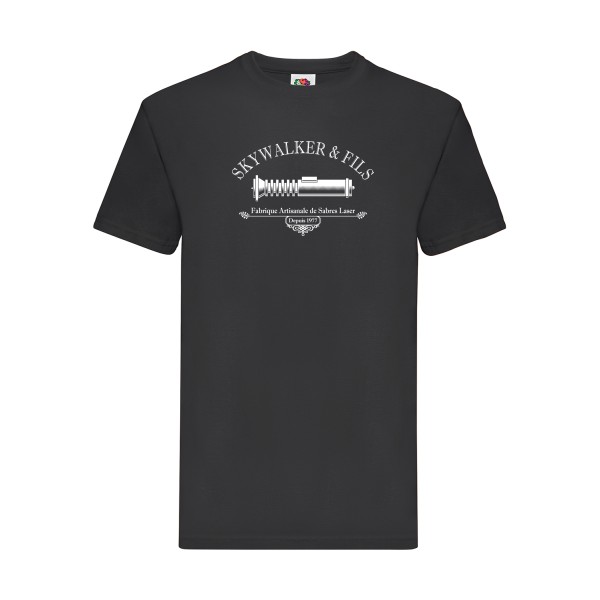 Skywalker & Fils - T-shirt Geek pour Homme -modèle Fruit of the loom 205 g/m² - thème star wars -