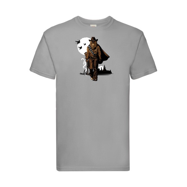 Space Cow-Boy - T shirt imprimé Homme -Fruit of the loom 205 g/m²