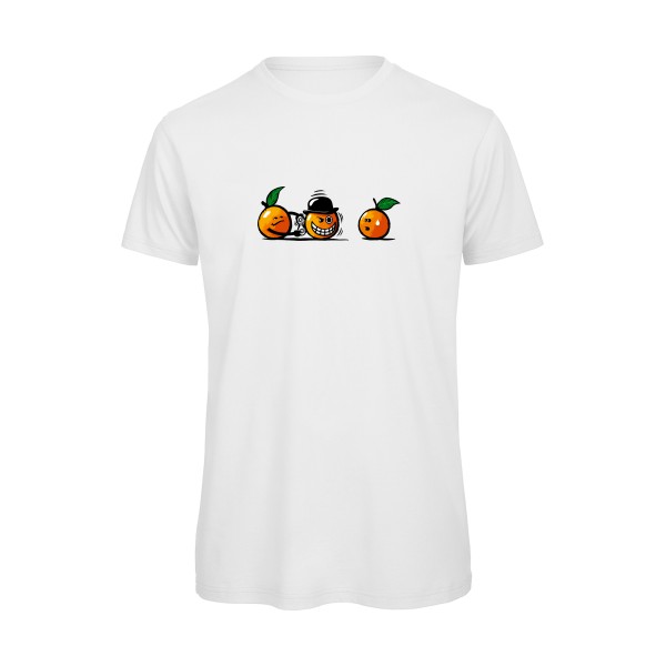 T-shirt bio - B&C - T Shirt organique - Orange Mécanique