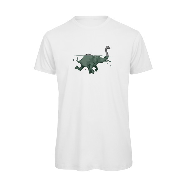Loch Ness Attraction -T-shirt bio geek original Homme  -B&C - T Shirt organique -Thème geek original -